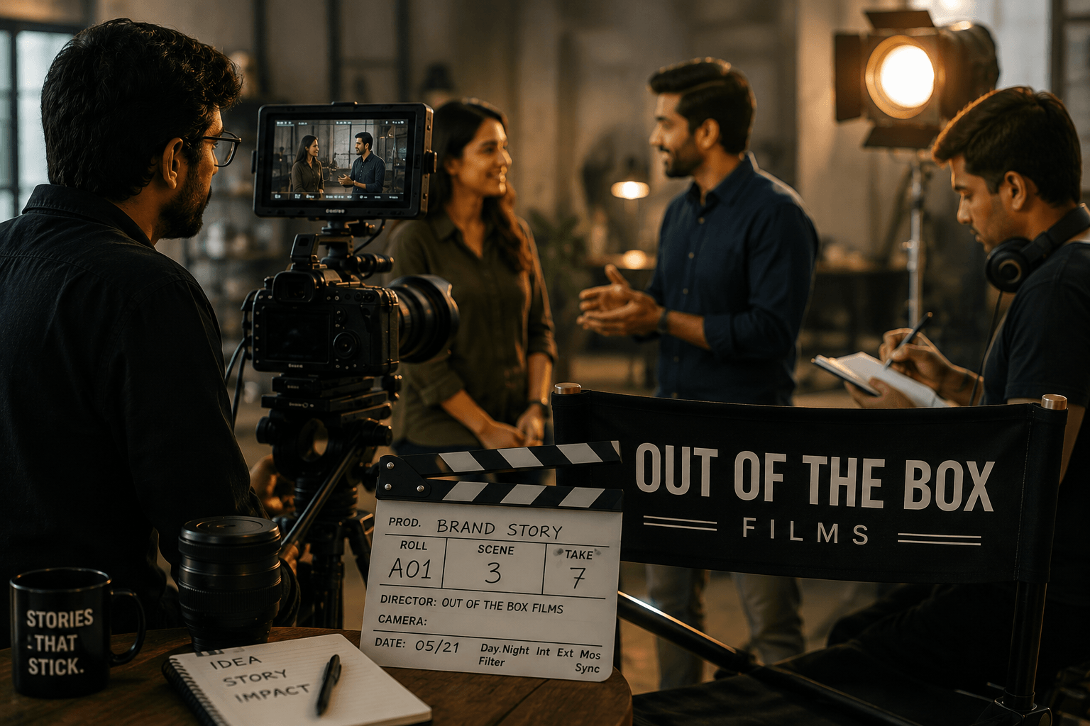 Out of the Box Films — a still from our creative work
